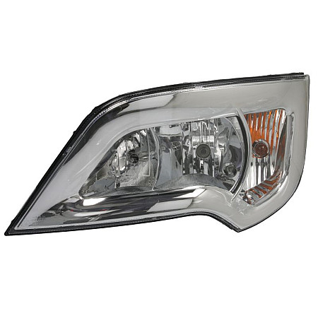 Far Headlamp L H1/H7/PY21W/W5W insert colour: chromium-plated indicator colour: white MERCEDES TRAVEGO O 580 01.08- TRUCKLIGHT HL-ME026L