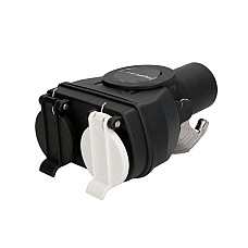 Dulie Priza plug-in TYP N/TYP S numar pini/mumar pini activi 9/15 24V adaptor 15 pin - 2x7 pin T-conector TRUCKLIGHT AD-15-001