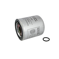 &quot;Element filtrant uscator aer, compresor Cartus cu uscator de aer separator de ulei G1 1/4&quot;&quot; dreapta fata-verso presiune 13bar separator en with gasket argintiu SCANIA 4 LPGRS PGRT 05.95-&quot; FEBI BILSTEIN 35304