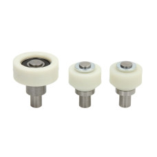 Ghidaj cu role, usa glisanta Rulmenti + rulouri cu balamale pentru usi glisante balama inferioara VW TRANSPORTER T4 07.90-06.03 ROLL VWT402