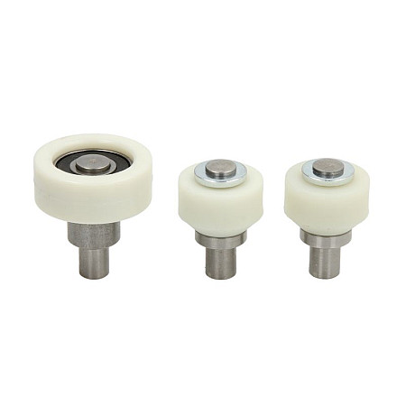 Ghidaj cu role, usa glisanta Rulmenti + rulouri cu balamale pentru usi glisante balama inferioara VW TRANSPORTER T4 07.90-06.03 ROLL VWT402