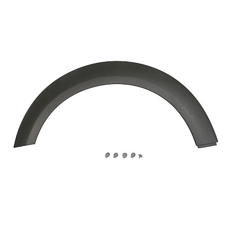 Mulure/Emblema/Ornamente Garnish strips for fender rear L neagra MINI COUNTRYMAN R60 MINI CLUBMAN R55 MINI CLUBMAN R55 LCI MINI CLUBVAN R55 ONE / COOPER R56 R57 R58 R59 ONE / COOPER R56 R57 R58 10.06- BLIC 5703-04-4001595P