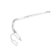 Conducta aditiv AdBlue furtun DPF filter side AUDI A4 B8 A5 A6 C7 Q5 03.11-09.18 OE VW 04L 131 984C