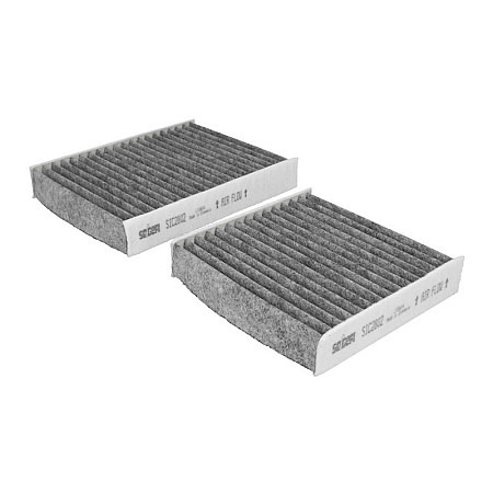 Filtru, aer habitaclu Filtru habitaclu cu carbon activat DS DS 3 CITROEN C3 II C3 III C3 PICASSO C4 CACTUS DS3 PEUGEOT 2008 I 207 207/HATCHBACK 207/KOMBI 208 I 208/HATCHBACK 1.0-1.6D 05.93- PURFLUX PX AHC245-2