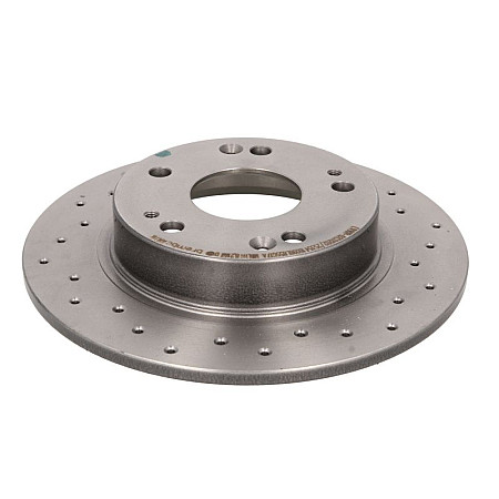 Disc frana Brake disc BREMBO Xtra 1pcs Drilled rear  L/R outer diameter 260 mm thickness 9 mm HONDA CIVIC IX CIVIC VIII 1.3-2.2D 09.05-12.16 BREMBO 08.A147.1X