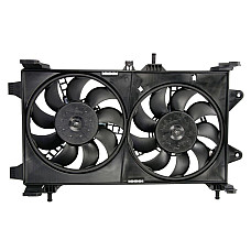 Ventilator, radiator Ventilator radiator cu carcasa FIAT PUNTO 1.3D/1.8/1.9D 09.99-03.12 TYC TYC 809-0002