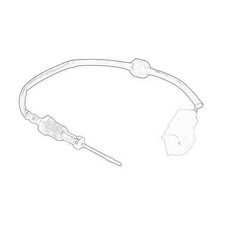 Senzor, temperatura gaze evacuare Exhaust gas temperature sensor before catalytic converter NISSAN CABSTAR NP300 NAVARA PATHFINDER III 2.5D 01.05- OE NISSAN 22630EC01A