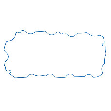 Garnitura, capac supape Rocker cover gasket JOHN DEERE FP DIESEL R502598-FP