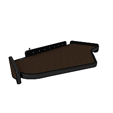 Raft interior cabina ofer Cabin shelf middle middle colour: brown series: ELEGANCE Q MAN TGX II 02.20- F-CORE F-CORE FT40 BROWN