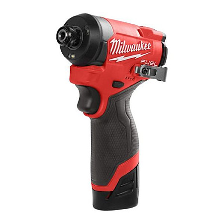 "Pistol de impact Screwdriver power supply: battery-powered M12 FID2-202X internal hexagon 1/4"" maximum torque: 170Nm 12V 2 x 2Ah packaging: suitcase battery included charger included" MILWAUKEE 4933479877