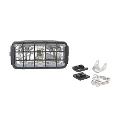 Far Universal headlamp L/R long-range H3 12/24V width 180mm height 86mm white plastic neagra grille WESEM HP2.10245.01