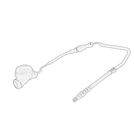 Furtun ambreiaj FIAT DOBLO DOBLO CARGO OPEL COMBO TOUR COMBO/MINIVAN 1.3D/1.6D/2.0D 01.10- OE FIAT 55229178