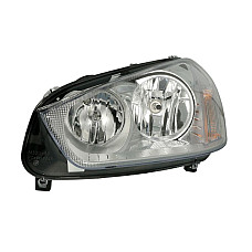 Far Lampa frontala Stanga halogen H1/H7/PY21W/W5W electric cu motor bec culoare insert: cromat FORD C-MAX -09.10 HELLA 1EJ009 587-611