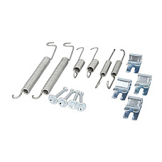 Set accesorii, sabot de frana Set de montaj pantofi de frana LUCAS MITSUBISHI COLT VI SMART FORFOUR 1.1-1.5D 01.04-06.12 DELPHI LY1383