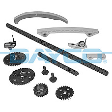 Chit lant de distributie Timing set chain + sprocket VOLVO C30 S40 II V70 III FORD C-MAX FIESTA V FOCUS C-MAX FOCUS II GALAXY II MONDEO III MONDEO IV S-MAX 1.8-2.3 10.00-06.15 DAYCO DAYKTC1106