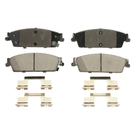 Set placute de frana Spate EN no ECE R90 certification CADILLAC ESCALADE CHEVROLET AVALANCHE SILVERADO 1500 SILVERADO 2500 HD SUBURBAN TAHOE LTZ GMC SIERRA 4.8-6.6D 01.03- USA BCD1194AT