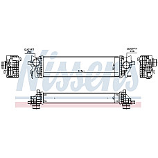 Admisie racitor de aer Supply air cooler VOLVO S60 III S90 II V60 I V60 II V90 II XC60 II XC90 II 2.0/2.0D/2.0H 09.14- NISSENS NIS 96133