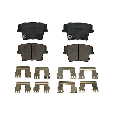 Set placute frana,frana disc Brake pads set rear no ECE R90 certification with fitting kit CHRYSLER 300 C 300C DODGE CHALLENGER CHARGER MAGNUM LANCIA THEMA 2.7-6.2 09.04- USA PMD1057AT (S)