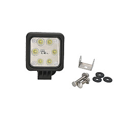 Lumina de lucru Lampa de lucru LED 12/24V 28W 2500lm numar elemente LED: 6 lungime: 100mm inaltime: 100mm adancime: 76mm cadru din plastic carcasa din aliaj Sirma de 05 m unghi de distributie a luminii 5 WESEM LED6F.49900