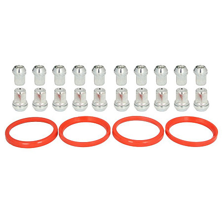 Trusa de montare a jantei de aliaj Fitting kit R 76x641 DV M 12x15 K19 DV6LE 1 kit / 4 wheels - B/N qty 20 MAK MAK 8000000367