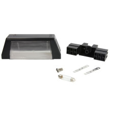 Iluminare numar de circulatie Lampa numar inmatriculare culoare: negru KOGEL SCHMITZ HELLA 2KA340 118-001