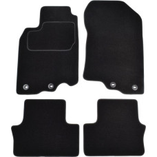 Covoras podea textil Floor mats Velours 4 pcs front/rear set colour neagra HONDA INSIGHT 04.09- Saloon MAMMOOTH MMT A041 HON190 PRM 01