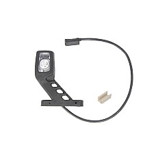 Lampa gabarit Outline marker lights L orange/red/white LED surface hose length 500 on medium-long arm 12/24V with clip for flat wire connector: CLICK-IN/JAEGER IP66 WAS 241LJ W49 0.5M