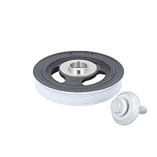 Fulie curea, arbore cotit Crankshaft pulley VOLVO C30 S40 II S60 II S80 II V40 V50 V60 I V70 III CITROEN BERLINGO BERLINGO MULTISPACE BERLINGO/MINIVAN C2 C2 ENTERPRISE C3 I C3 II 1.4D-2.0D 09.01- SWAG SW62933798