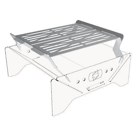 Accesorii moto PL Gratar gratar OX876 culoare argintiu 06 kg compact pentru motocicleta OXFORD OX877