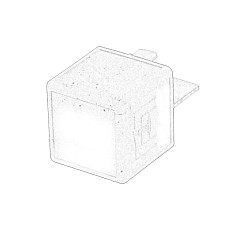 Releul curentului de lucru RELEU conector clema M 15 tip 461638169164463219612171251203 PB OE MERCEDES 002 542 26 19