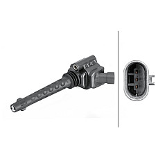 Bobina de inductie ABARTH 500 / 595 / 695 500C / 595C / 695C GRANDE PUNTO ALFA ROMEO GIULIETTA MITO FIAT 500L BRAVO II DOBLO DOBLO CARGO GRANDE PUNTO LINEA TIPO 1.4/1.4CNG/1.4LPG 05.07- HELLA 5DA358 057-871