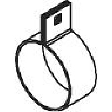 Colier, sistem de esapament Element de montare a sistemului de evacuare partea de prindere DAF CF 65 LF 45 LF 55 05.06- DINEX DIN21907