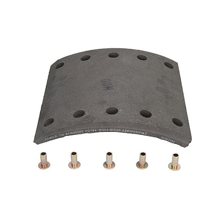 Set garnituri de frictiune, frana tambur Ferodou sabot frana . de baza SAF ERZ ERZM ERZT RBM RLSM RS RSM RZ RZM RZT WRZM ROULUNDS RL301688N00A8