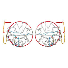 Lanturi pentru zapada autoturisme off-road/vehicule comerciale vehicule off-road JOPE certificat O-NORM Cert austriac. V-5117 175/80R15 175R15 185/75R14 185/80R14 185R14 195/60R16 195/70R14 JOPE 4X4/360