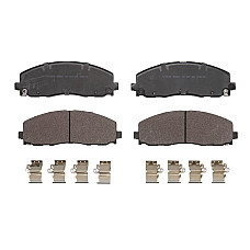 Set placute de frana Fata EN no ECE R90 certification CHRYSLER PACIFICA TOWN &amp; COUNTRY VOYAGER V DODGE JOURNEY FIAT FREEMONT LANCIA VOYAGER 2.0D-3.6LPG 10.07- USA PMD1589AT