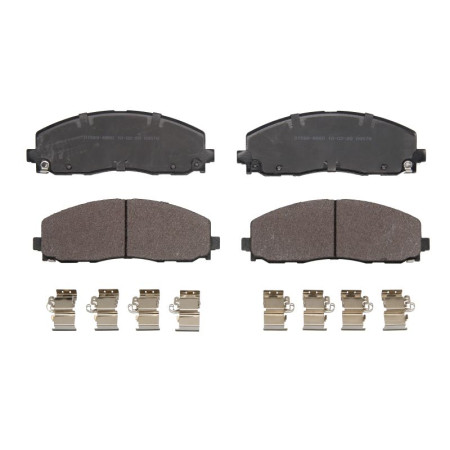 Set placute de frana Fata EN no ECE R90 certification CHRYSLER PACIFICA TOWN &amp; COUNTRY VOYAGER V DODGE JOURNEY FIAT FREEMONT LANCIA VOYAGER 2.0D-3.6LPG 10.07- USA PMD1589AT