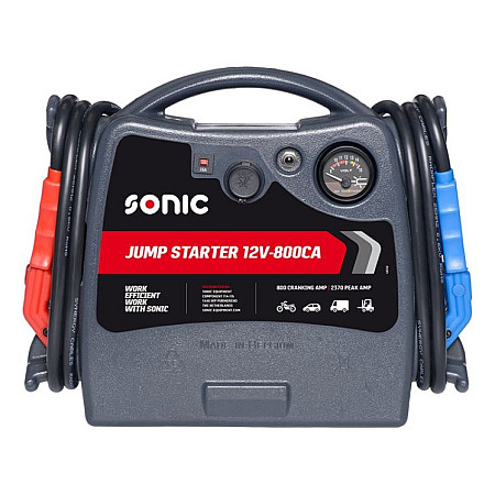 &quot;Roboti de pornire &quot;&quot;BOOSTER&quot;&quot; Dispozitiv de pornire BOOSTER model: Jump Starter tensiune: 12V cCA: 800A curent de pornire maxim: 2370A greutate: 115 kg&quot; SONIC 48150