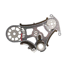 Set lant, antrenare pompa ulei Oil pump drive assembly BMW 1 E82 1 E88 3 E90 3 E91 3 E92 3 E93 5 E60 7 F01 F02 F03 F04 X6 E71 E72 Z4 E89 3.0 03.06-08.16 SWAG SW20103881