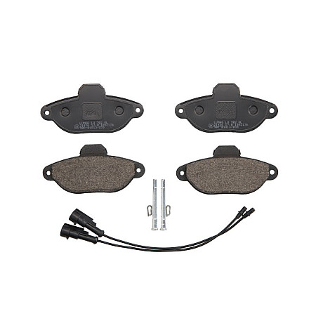 Set placute de frana Fata CHEVROLET VOLT FIAT 500 PANDA PUNTO SEICENTO / 600 FORD KA 0.9-1.4H 11.97- BRECK 21436 00 702 10