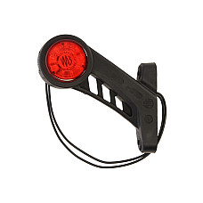 Lampa gabarit Outline marker lights L Orange/Red/White LED 12/24V WAS 601BCL W77.2