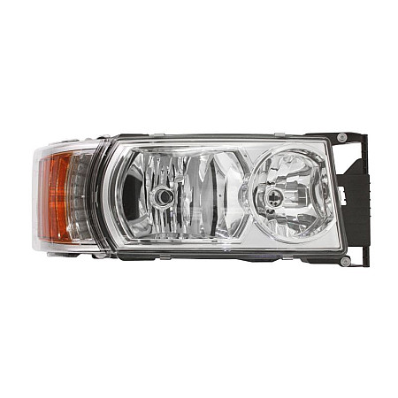 Far Lampa frontala Dreapta 4*LED/8*LED/H1/H21W/H7 manual fara motoras cu indicator SCANIA PGRT 01.03- GIANT 131-SC01315AR