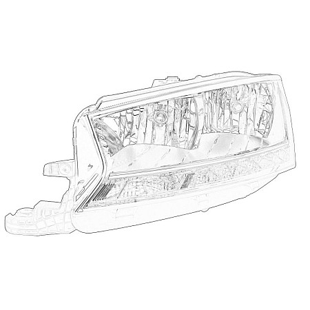 Far Lampa frontala Stanga SKODA FABIA III OE SKODA 6V1 941 015D