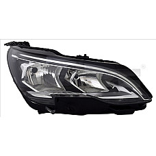 Far Headlamp R H7/HB3/LED with motor no LED controller PEUGEOT 3008 P84 5008 T87 05.16-12.20 TYC TYC 20-17843-06-2