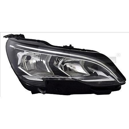 Far Headlamp R H7/HB3/LED with motor no LED controller PEUGEOT 3008 P84 5008 T87 05.16-12.20 TYC TYC 20-17843-06-2