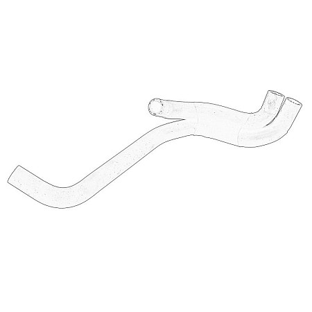 Cuplaj conducta lichid racire Cooling system rubber hose SEAT CORDOBA IBIZA III SKODA FABIA I FABIA I PRAKTIK FABIA II ROOMSTER ROOMSTER PRAKTIK VW POLO 1.4D 10.99-03.10 OE SKODA 6Q0 121 086S