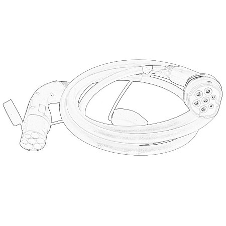 Cablu de incarcare, vehicul electric EV charging cable straight OE BMW phases quantity: 3 plug type: 2 5m 22kW 32A 6mm blue IVECO DAILY V DAILY VI MAN TGE MERCEDES A V177 A W169 A W177 1ET25-ZKXZK01 01.96- OE BMW 61 44 5 A0B 432