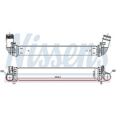 Admisie racitor de aer Supply air cooler AUDI A1 VW POLO VI 2.0 11.17- NISSENS NIS 961481