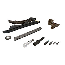 Chit lant de distributie Timing set chain + sprocket BMW 1 E82 1 E88 3 E90 3 E91 3 E92 3 E93 5 E60 5 E61 5 F10 5 F11 6 E63 6 E64 7 F01 F02 F03 F04 X6 E71 2.5/3.0 04.06-08.16 SWAG SW20948386