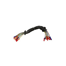 Set de reparat cabluri, haion Fir de cablu Cu furtun lichid de spalare parbriz pentru capacul portbagajului 350mm numar pini: 12 cu capac cu furtun SKODA OCTAVIA I 1.4-2.0 07.98-12.10 SENCOM SEN8882312