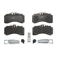 Set placute de frana KB numar WVA: 29318 29319 BERAL BCV29319TK